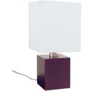 Paulmann 793.89 ASTA Tischlampe max. 40 W Braun Holz...