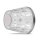 LED AKKU Flaschenlampe Lamprusco Cristal I Tischleuchte für innen & außen I RGBW ITouch Dimmbar I IP54 I USB-C Ladekabel