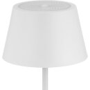 LED AKKU Tischleuchte Warmweiss Touch Dimmbar 2W Warmweiss IP44 Weiss 200 lm