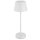 LED AKKU Tischleuchte Warmweiss Touch Dimmbar 2W Warmweiss IP44 Weiss 200 lm