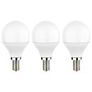 Eglo 117522 3er Set LED Tropfen 4,9 W Leuchtmittel...