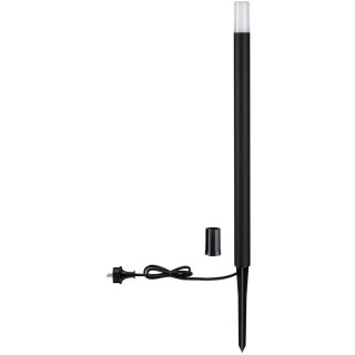 Paulmann 94386 Flarea LED Pollerleuchte 3,1W IP65 Warmweiss 230V Schwarz 60 cm