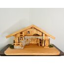 DARLUX Weihnachts- Holz Krippe Dekoration Handgefertigt...