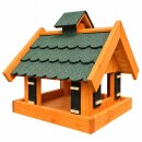 DARLUX Rechteckiges Vogel Futter Haus  Futterstelle Holz...