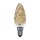 Paulmann 562.20 Kerze Glühlampe 25 W E14 Krokoeis Gold 230V 56220