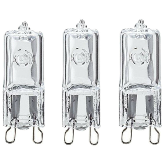 3er Set Nice Price 3921 Halogenstiftsockel G9 Leuchtmittel 3 x 20 W Klar 230V