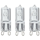 3er Set Nice Price 3921 Halogenstiftsockel G9...