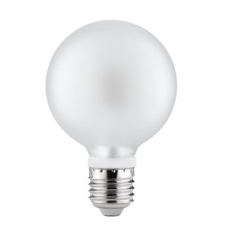 Paulmann 282.79 LED Globe Leuchtmittel 5 W Lampe E27 Warmweiss Satin