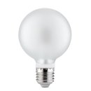 Paulmann 282.79 LED Globe Leuchtmittel 5 W Lampe E27 Warmweiss Satin