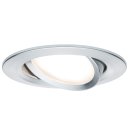 Paulmann 938.98 LED Coin Slim 6,8W Aluminium gedreht IP23...