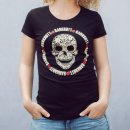 BANKROTT Design Damen T-Shirt SUMMER - Totenkopf mit...