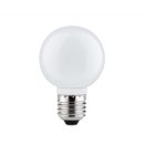 Paulmann 281.77 LED Globe Leuchtmittel 60mm 2,5 W E27 Warmweiß Opal 230V