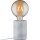 Paulmann 79601 Neordic Tischleuchte Nordin E27 Lampen Nachttischlampe Weiß, Marmor 230V Tischlampe max. 1x20W ohne Leuchtmittel