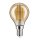 Paulmann 283.67 LED Filament Vintage Tropfen 2,5W E14 Gold 2500K Warmweiß 230V
