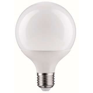 Paulmann 284.47 LED Leuchtmittel Globe Ø95 10 W Lampe E27 Opal Weiß