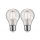 Paulmann 284.75 2er Set LED Filament Leuchtmittel 4W Lampe E27 Klar Warmweiß
