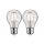 Paulmann 284.75 2er Set LED Filament Leuchtmittel 4W Lampe E27 Klar Warmweiß