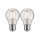 Paulmann 284.75 2er Set LED Filament Leuchtmittel 4W Lampe E27 Klar Warmweiß