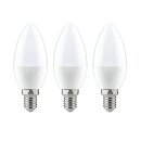 Paulmann 284.26 3er Set LED Kerze 4 Watt E14 230V...