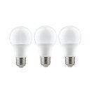 3x Paulmann 284.28 LED Leuchtmittel 6,5W Lampe E27 Opal...