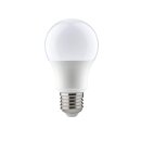 Paulmann 285.32 3er Set LED Birne Lampe 9 W E27 Leuchtmittel Opal 230V 2700K
